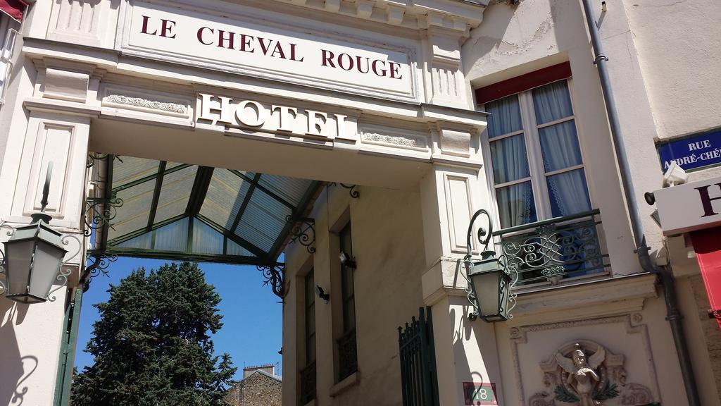 Hotel Du Cheval Rouge Версаль Экстерьер фото
